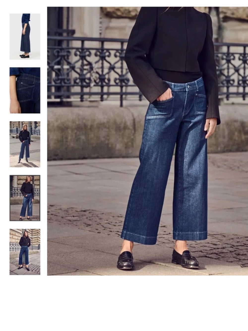 MAC CULOTTE POCKET JEANS